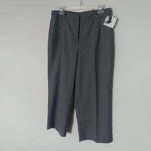 Jaclyn Smith Wide Leg Pants Grey Size 12